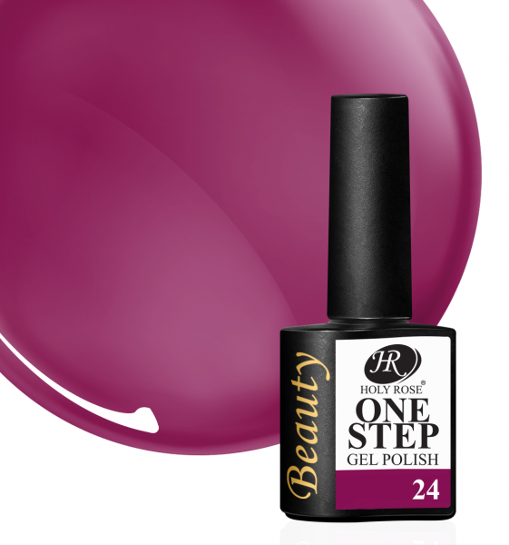 ГЕЛЬ-ЛАК ONE STEP HOLY ROSE BEAUTY 10мл №24