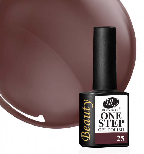 ГЕЛЬ-ЛАК ONE STEP HOLY ROSE BEAUTY 10мл №25