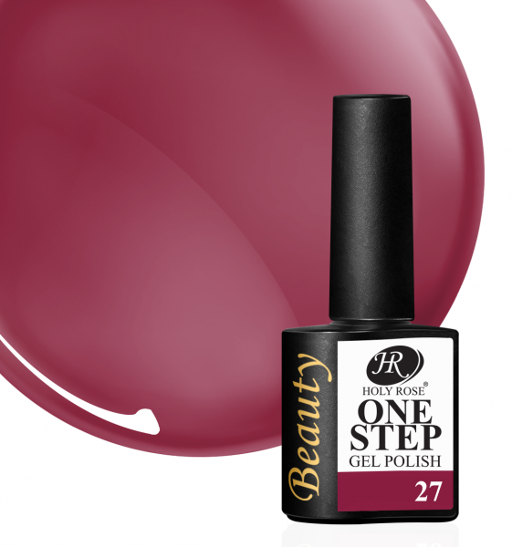 ГЕЛЬ-ЛАК ONE STEP HOLY ROSE BEAUTY 10мл №27
