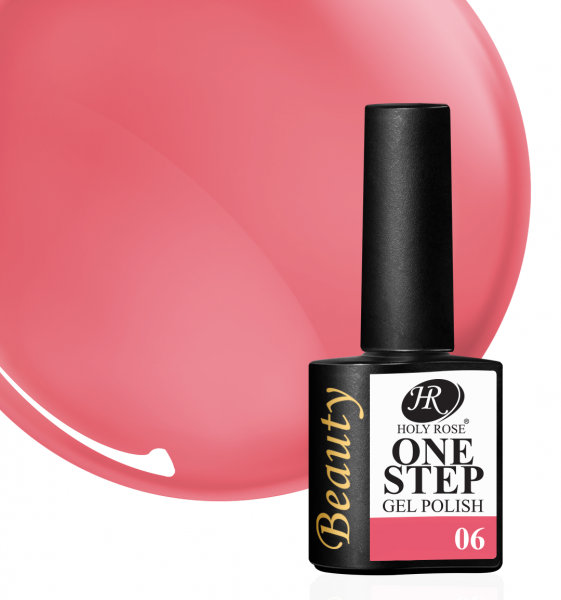 ГЕЛЬ-ЛАК ONE STEP HOLY ROSE BEAUTY №6