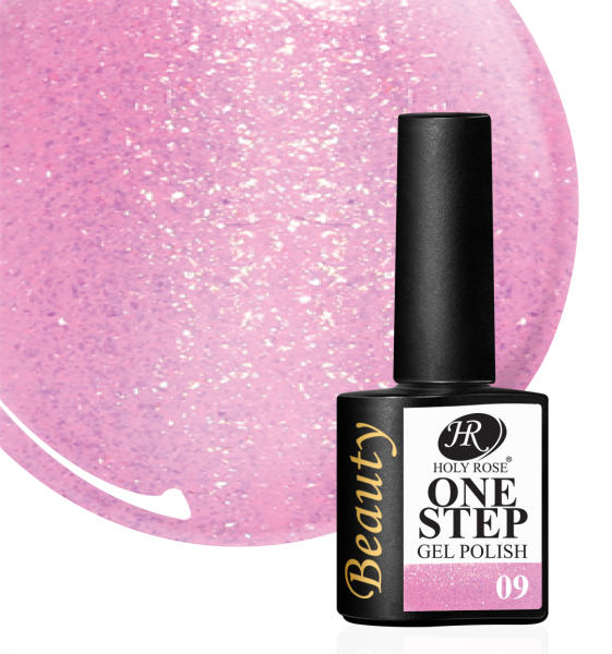 ГЕЛЬ-ЛАК ONE STEP HOLY ROSE BEAUTY 10мл №9