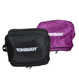 Сумка парикмахерская Toni&Guy черная и фиолетовая