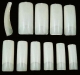 Типсы для ногтей 10 размеров по 40 шт матовые или прозрачные