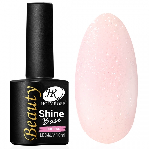 БАЗА HOLY ROSE BEAUTY SHINE BASE COOL PINK (10МЛ)