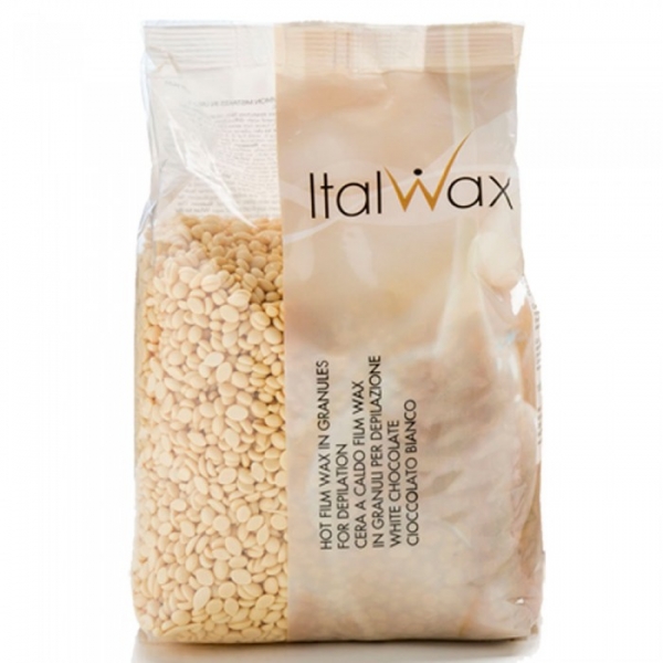 Italwax Воск Natura Белый шоколад горячий пленочный в гранулах (1 кг)